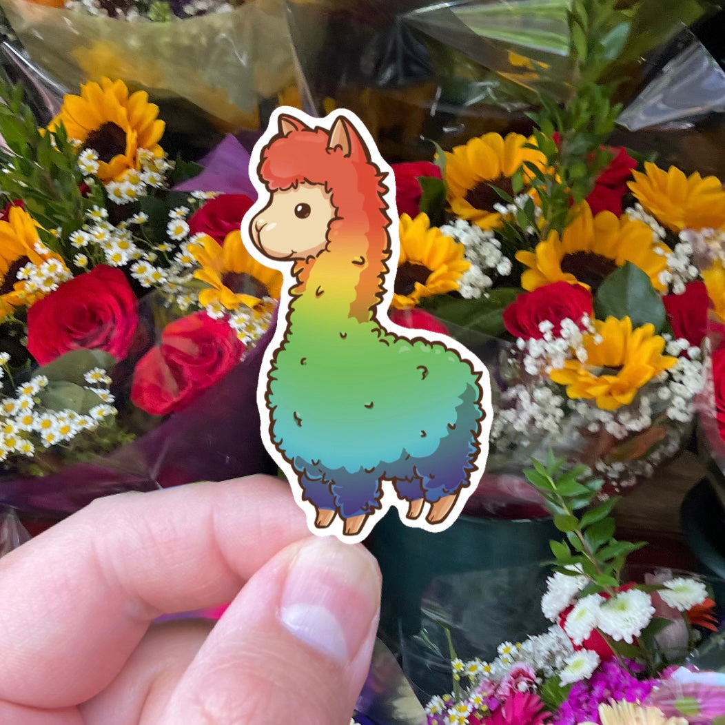 Rainbow Alpaca