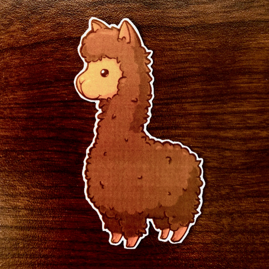 Alpaca Sticker