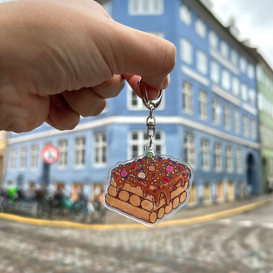 Turrón de Doña Pepa Keychain