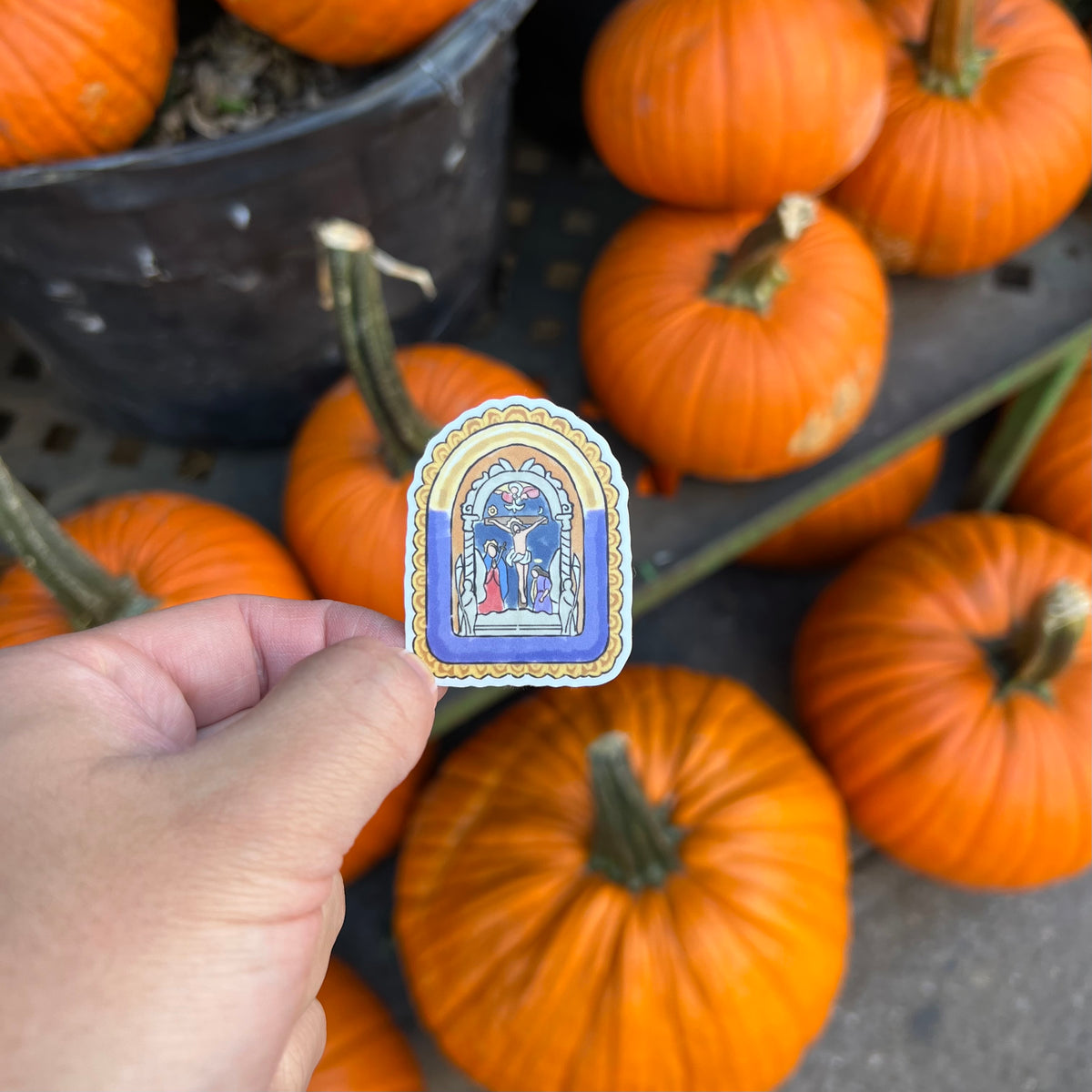 Señor de los Milagros Estampita