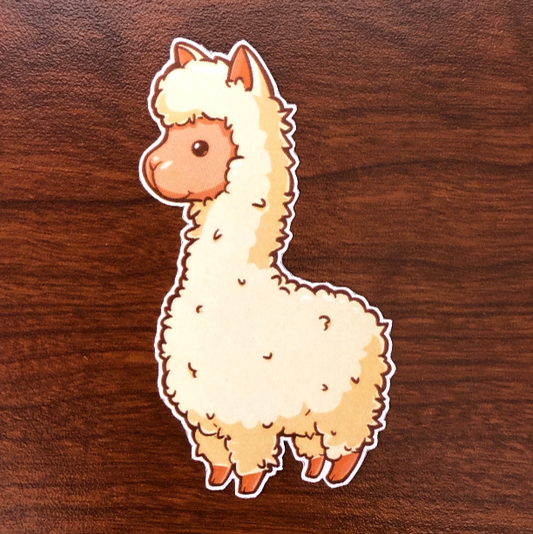 Alpaca Sticker